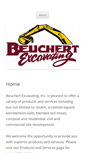 Mobile Screenshot of beuchertexcavating.com